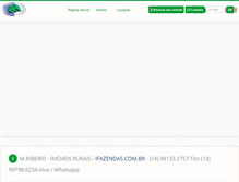 Tablet Screenshot of ifazendas.com.br
